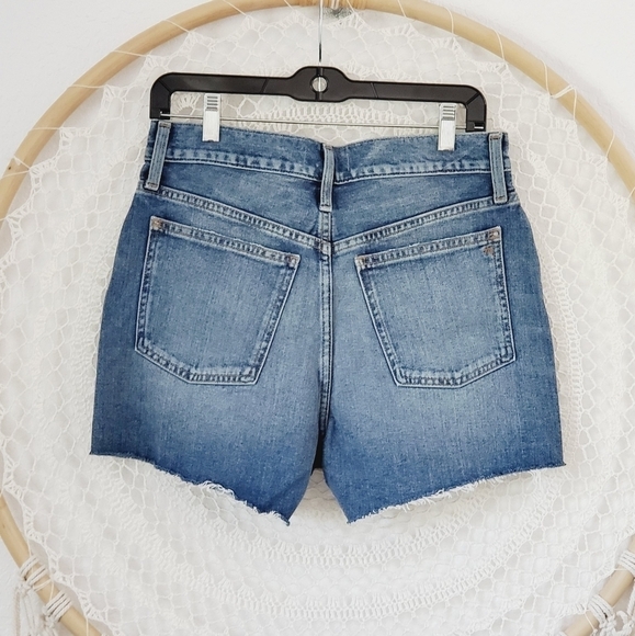 NWT Madewell The Dad Jean Short Cotton Denim - Picture 5 of 10